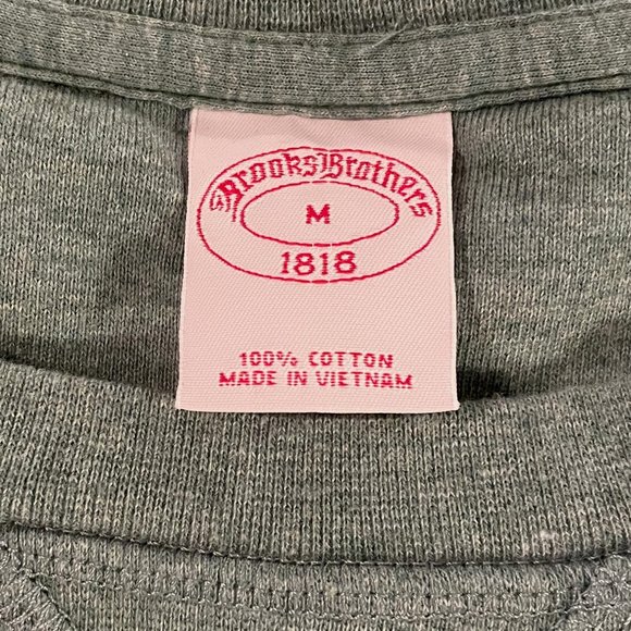 Brooks Brothers crest print crew sweatshirt - Picture 4 of 4